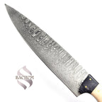Rust Proof Damascus Steel Kitchen Chef Knife 13 inch Sachem